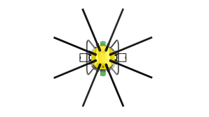 H120 Agricultural Drone Frame Foldable Design